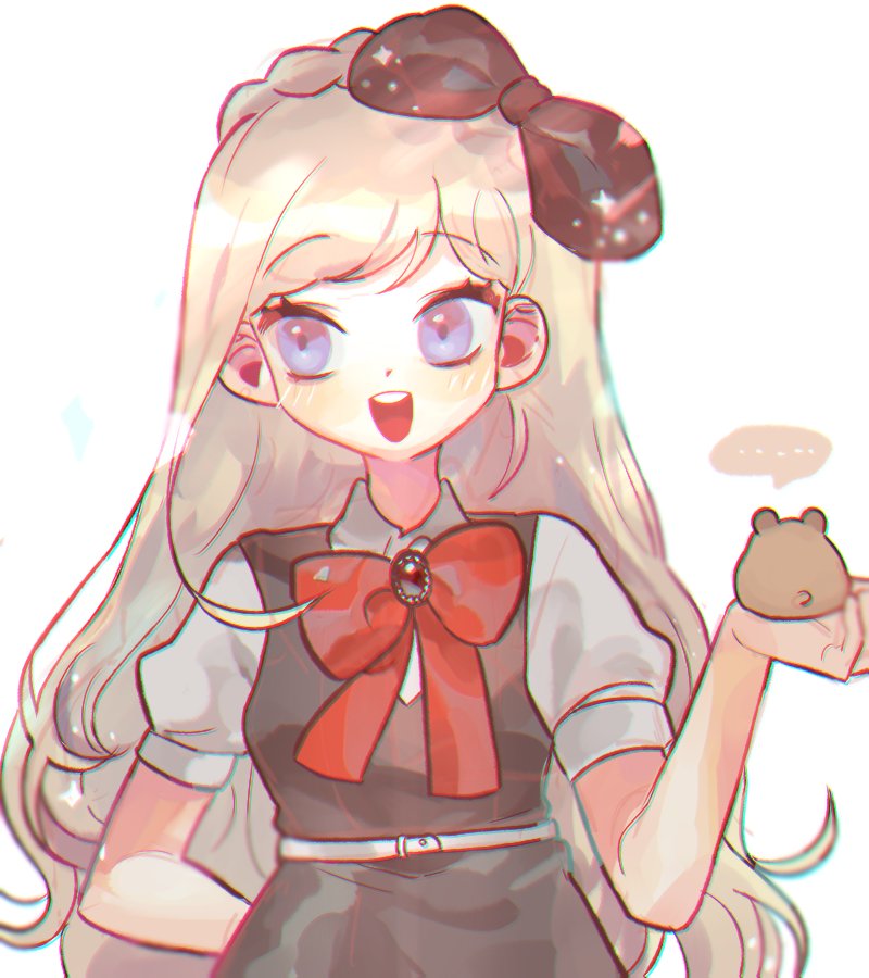 sonia nevermind and maga-g (danganronpa and 1 more) drawn by g0m_0