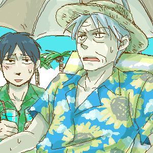 akagi shigeru and igawa hiroyuki (fukumoto mahjong and 1 more)