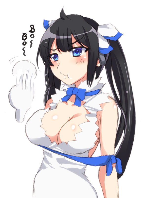 hestia (dungeon ni deai wo motomeru no wa machigatteiru darou ka) drawn by shappo_(dodosyappo)
