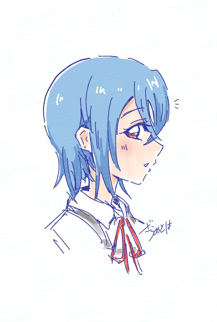 wakana shiki (love live! and 1 more) drawn by zarametoha