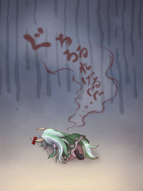 kamishirasawa keine and ex-keine (touhou) drawn by sankuma