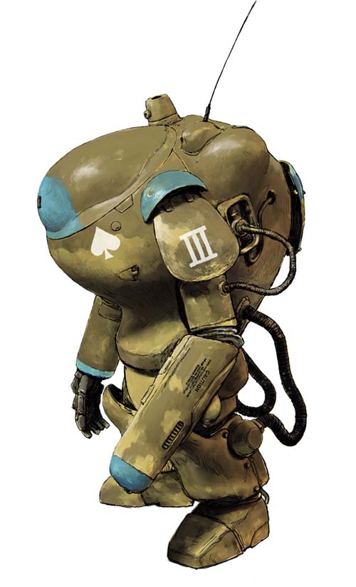 safs raptor (maschinen krieger) drawn by yokoyama_kou