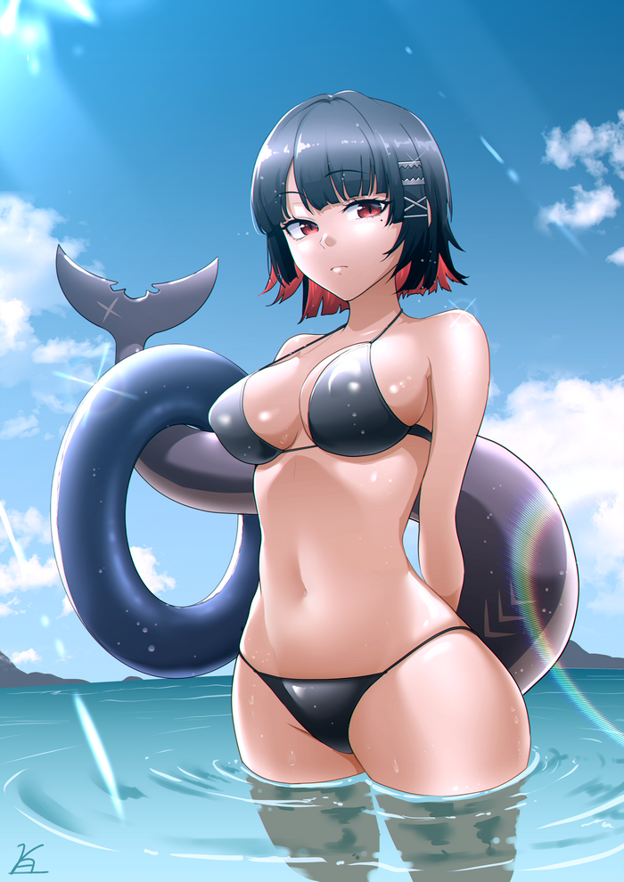 ellen joe (zenless zone zero) drawn by khear987