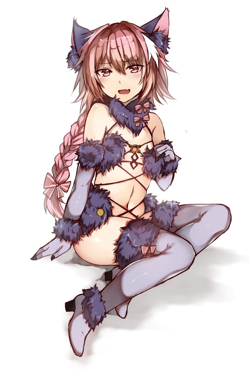 mash kyrielight and astolfo (fate and 2 more) drawn by nagatsuki_take