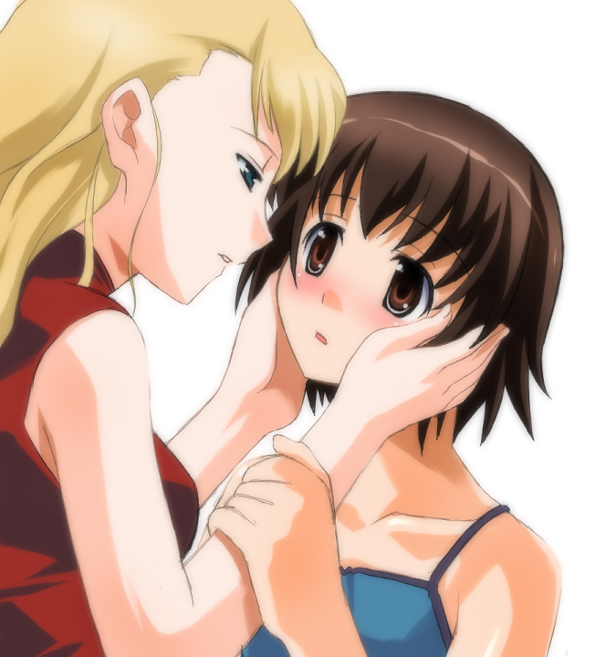 yuumura kirika and mireille bouquet (noir) drawn by umekichi