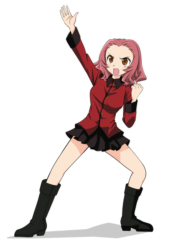 rosehip (girls und panzer and 1 more) drawn by gofu