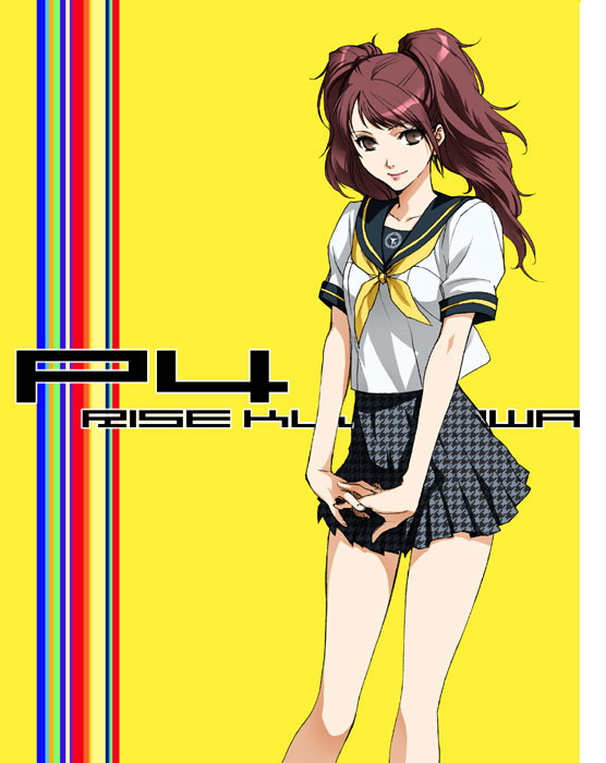 kujikawa rise (persona and 1 more) drawn by ruru_(ultimatepowers.info.)