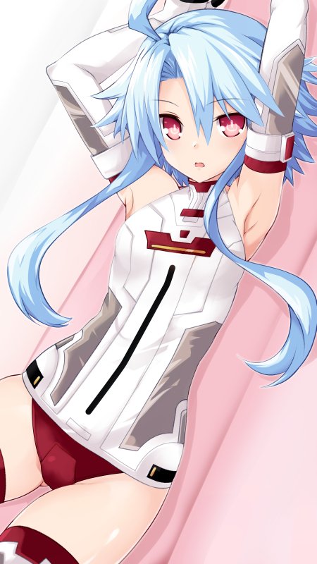 white heart (neptune and 1 more) drawn by iwashi_dorobou_-r-