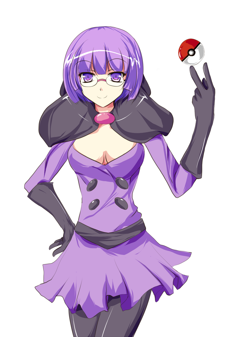 shauntal (pokemon and 1 more) drawn by mozya