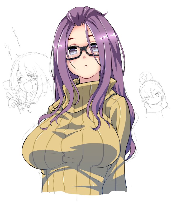 shima rin, kagamihara nadeshiko, and kagamihara sakura (yurucamp) drawn by fujisawa_takashi