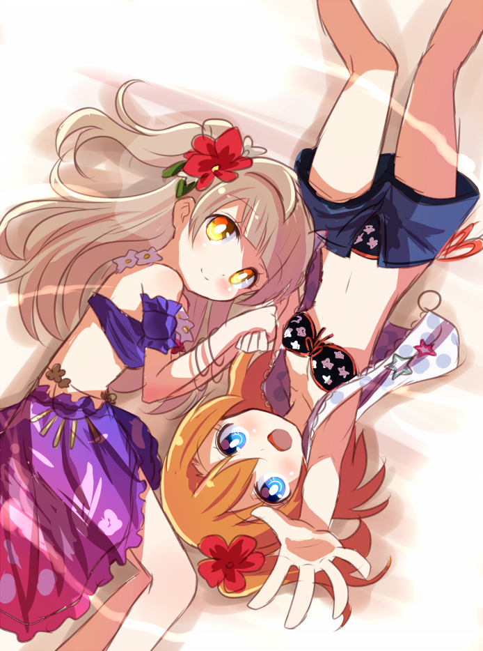 minami kotori and kosaka honoka (love live! and 2 more) drawn by shipii_(jigglypuff)