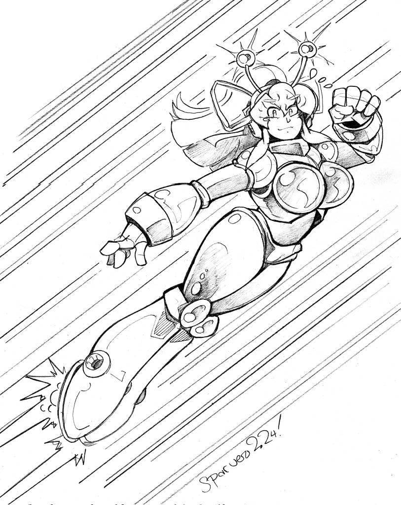 roll and hyper roll (mega man and 1 more) drawn by pumpkinsareholy