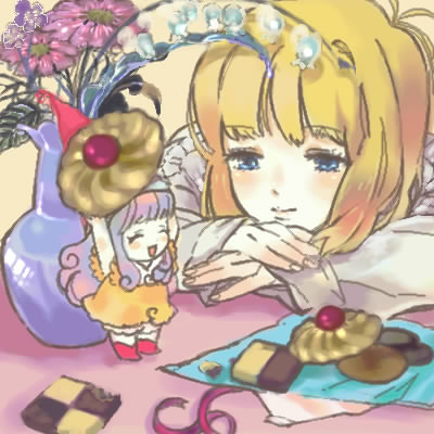 memoru and marielle lugran (tongari boushi no memoru) drawn by trico_(mentalsketch1985)