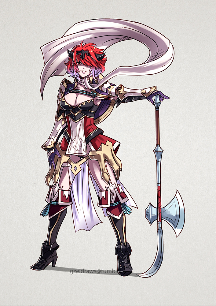camilla and hinoka (fire emblem and 1 more) drawn by gzei