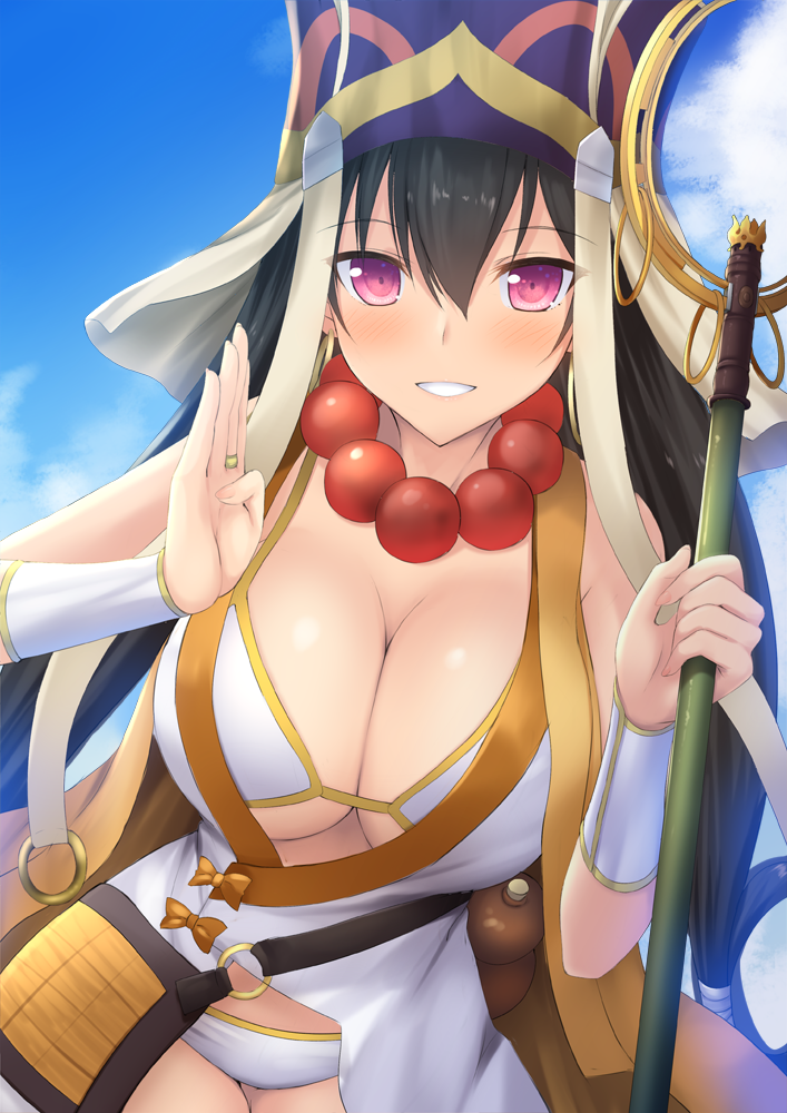 xuangzang sanzang (fate and 1 more) drawn by taiki_ken