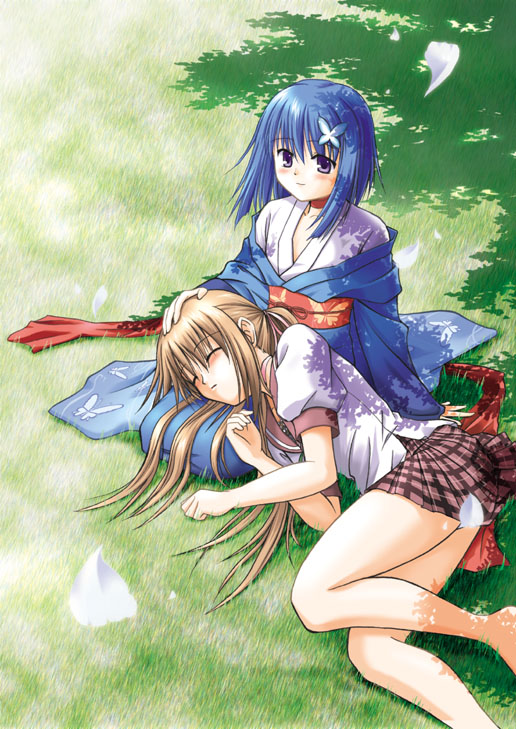hatou kei and yumei (akai ito) drawn by sanada_ikki