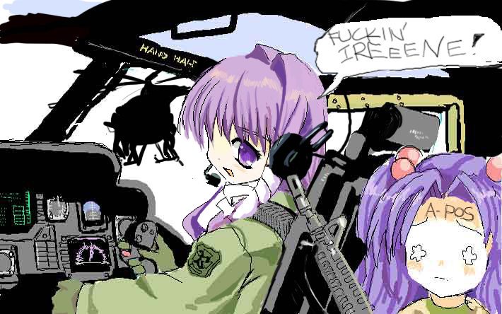 fujibayashi kyou and ichinose kotomi (clannad and 1 more) drawn by toshi_(little-fluffy-cloud)