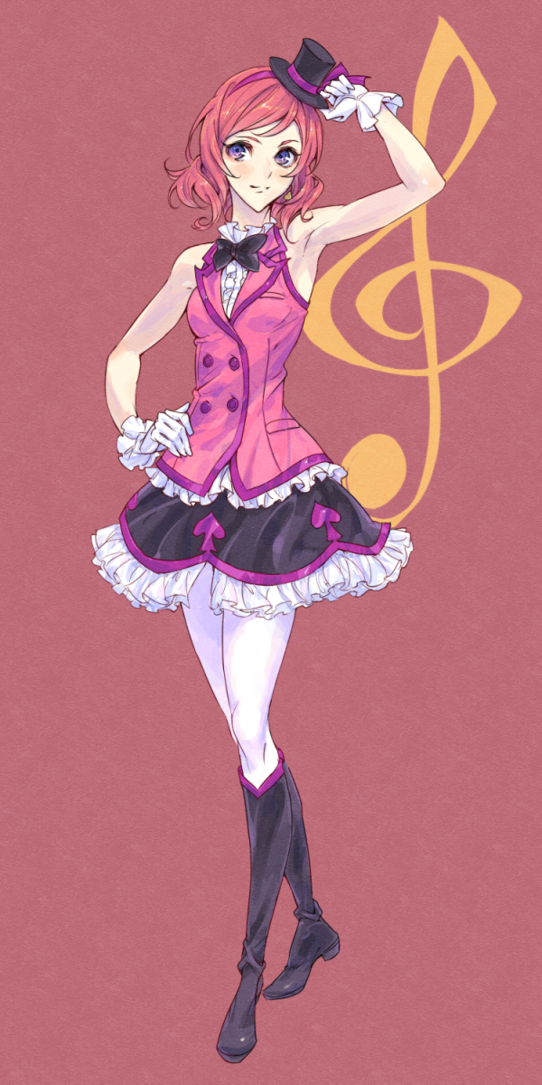 nishikino maki (love live! and 1 more) drawn by chilhoo88