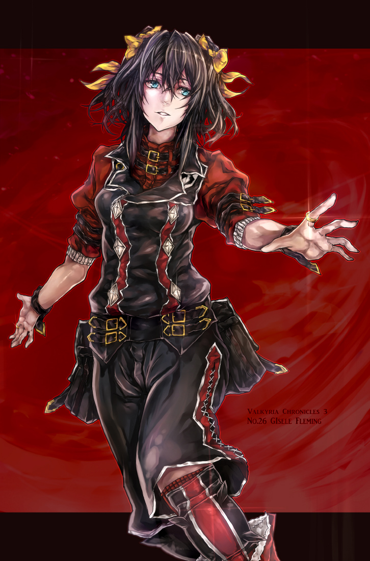 gisele fleming (senjou no valkyria and 1 more) drawn by asuke_yuki