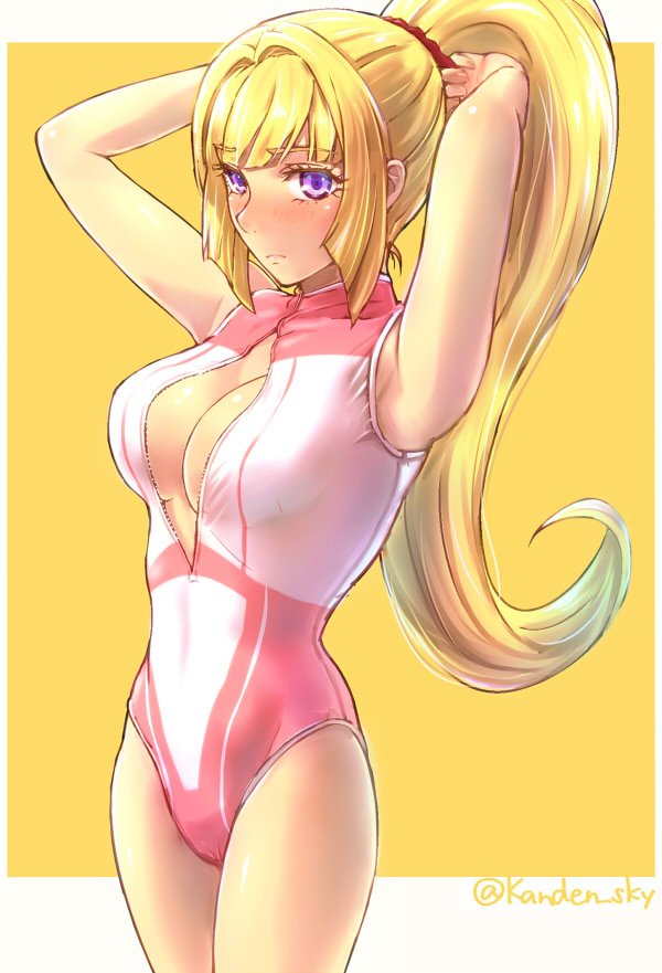 kudelia aina bernstein (gundam and 2 more) drawn by kanden_sky