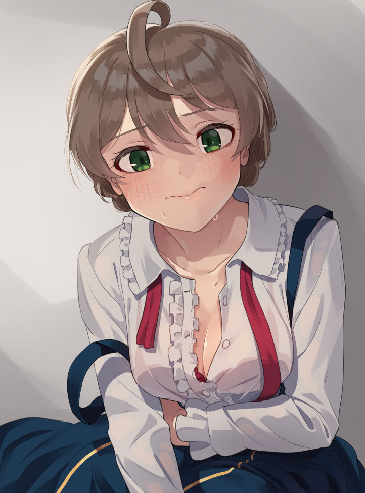 sakuramori kaori (idolmaster and 2 more) drawn by kamille_(vcx68)