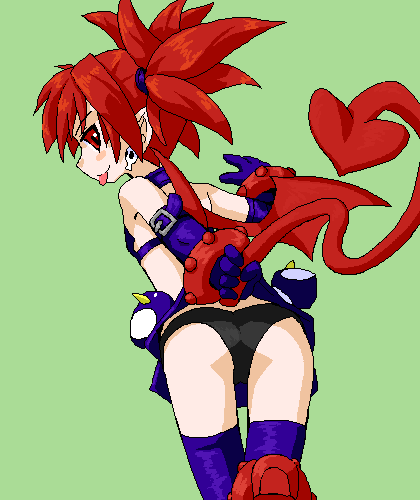 etna (disgaea and 1 more) drawn by mof