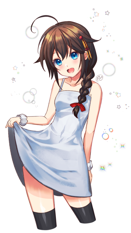 shigure and shigure kai ni (kantai collection) drawn by ittokyu