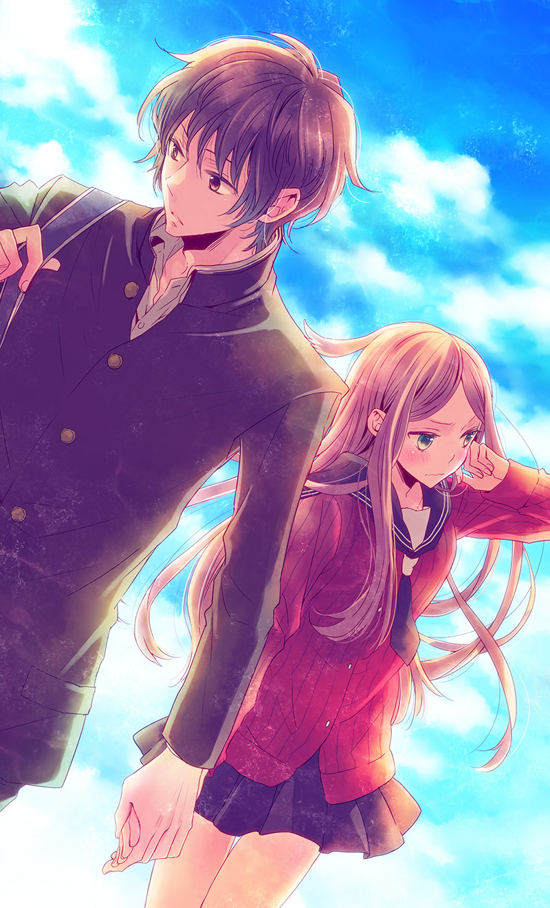 konami kirie and karasuma kyousuke (world trigger) drawn by pollyanna-eri