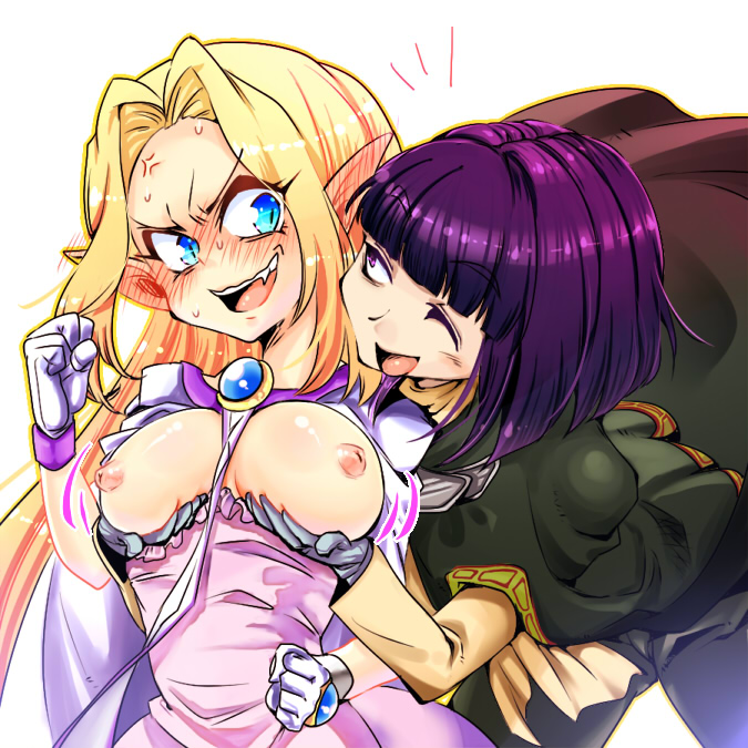 xelloss and filia ul copt (slayers and 1 more) drawn by sakata3