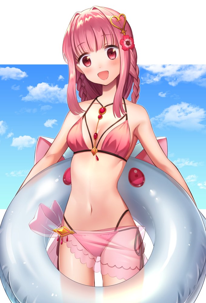 kyubey and tamaki iroha (mahou shoujo madoka magica and 1 more) drawn by omochimochi