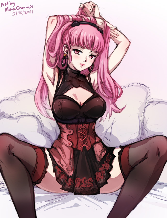 hilda valentine goneril (fire emblem and 1 more) drawn by mina_cream