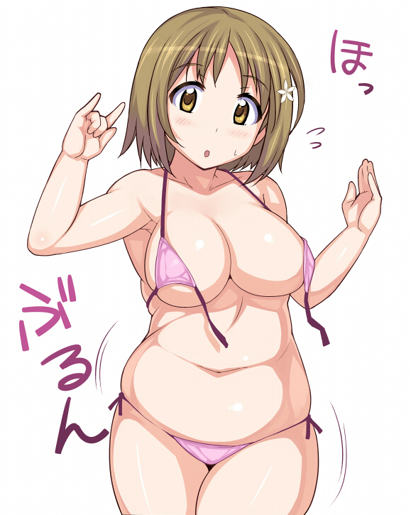 mimura kanako (idolmaster and 1 more) drawn by hidebou