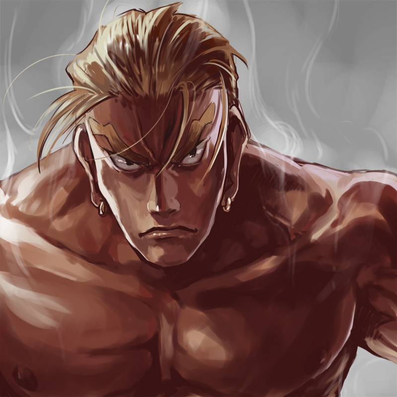 gamagoori ira (kill la kill) drawn by moru_moru_moru