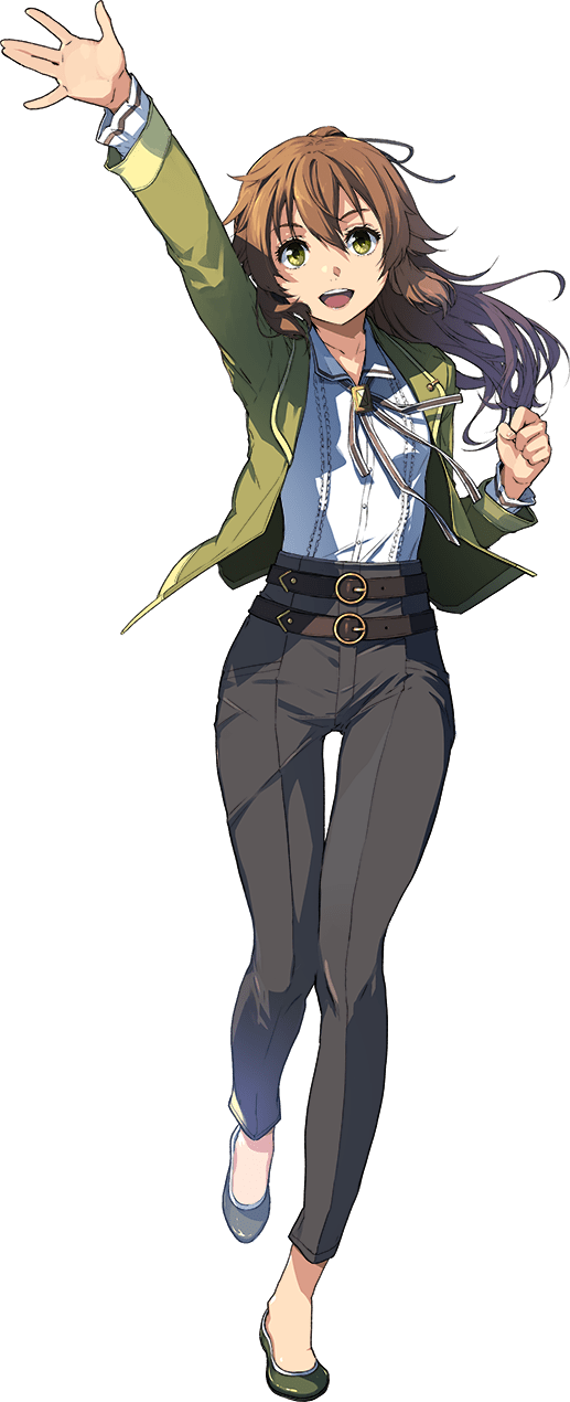 towa herschel (eiyuu densetsu and 2 more) drawn by enami_katsumi