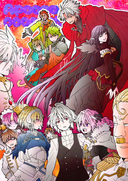 jeanne d'arc, astolfo, karna, atalanta, frankenstein's monster, and 8 more (fate and 1 more) drawn by otori666