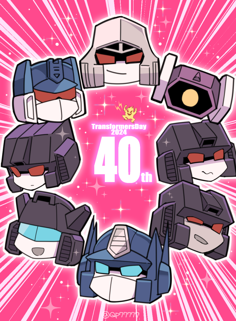 optimus prime, megatron, starscream, soundwave, shockwave, and 4 more (transformers and 1 more) drawn by sound-bluesky
