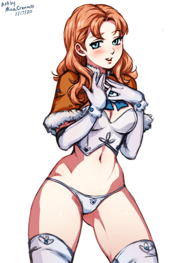 annette fantine dominic (fire emblem and 1 more) drawn by mina_cream