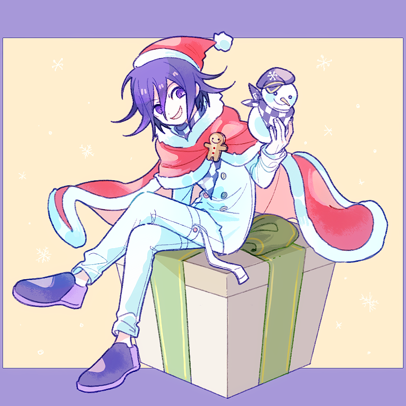 oma kokichi (danganronpa and 1 more) drawn by 1202_koge