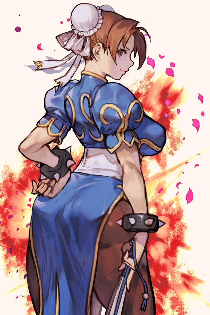 chun-li and shiranui mai (street fighter and 2 more) drawn by hungry_clicker