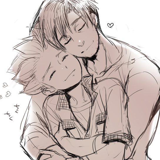 gouenji shuuya and nikaidou shuugo (inazuma eleven) drawn by dogdogdog