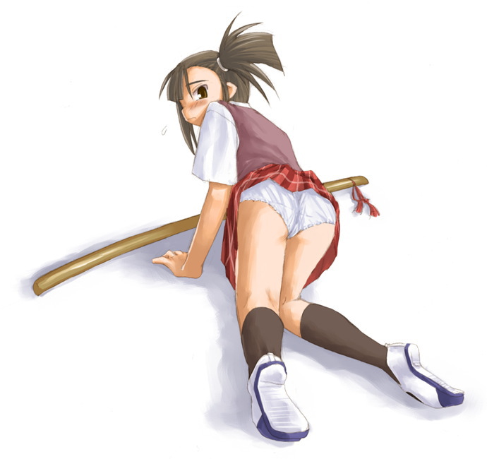 sakurazaki setsuna (mahou sensei negima!) drawn by kasuga_yukihito