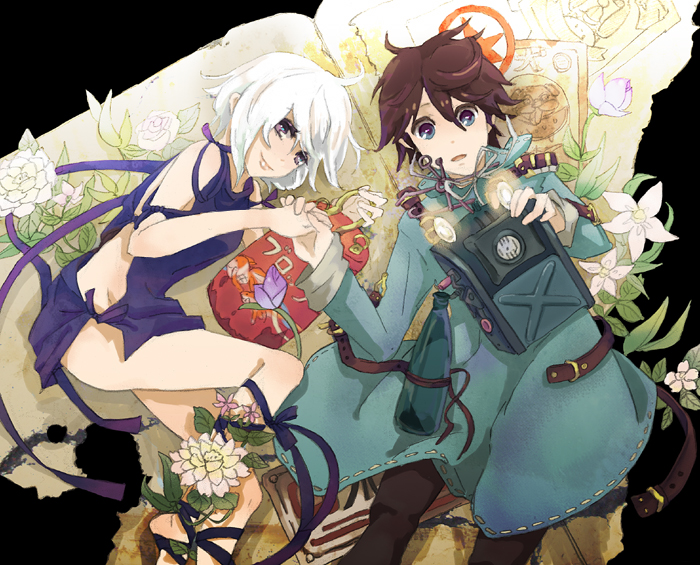 ren, seto, and personal frame (fragile: sayonara tsuki no haikyo) drawn by yoshi_92