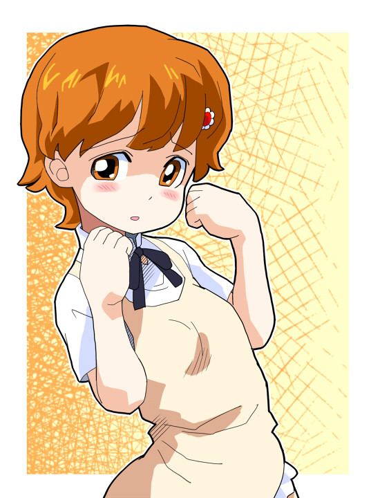 inami mahiru (working!!) drawn by torabanto_(gyouza)