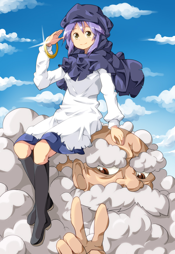 kumoi ichirin and unzan (touhou) drawn by ruu_(tksymkw)