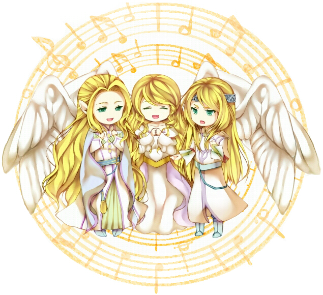 leanne, reyson, and rafiel (fire emblem and 2 more) drawn by issa13
