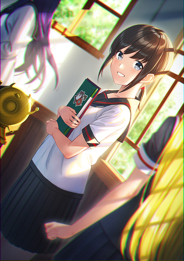 yuudachi, fubuki, akatsuki, fubuki kai ni, enemy lifebuoy, and 1 more (kantai collection) drawn by unowen