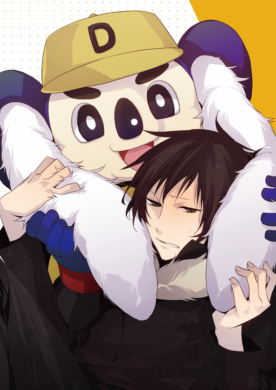orihara izaya and doala (durarara!! and 1 more) drawn by xia_(ryugo)