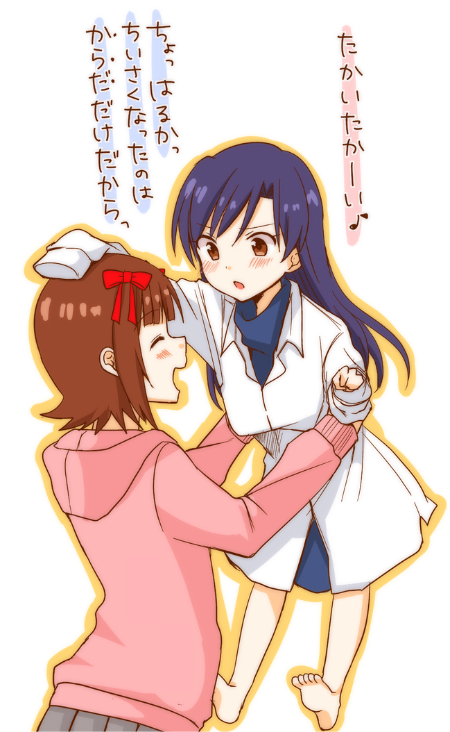 kisaragi chihaya and amami haruka (idolmaster) drawn by kisaragi_ichigo