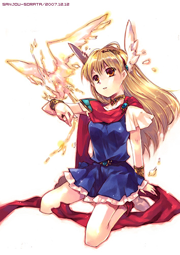 chacha and magical princess (akazukin chacha) drawn by sanjou_sorata