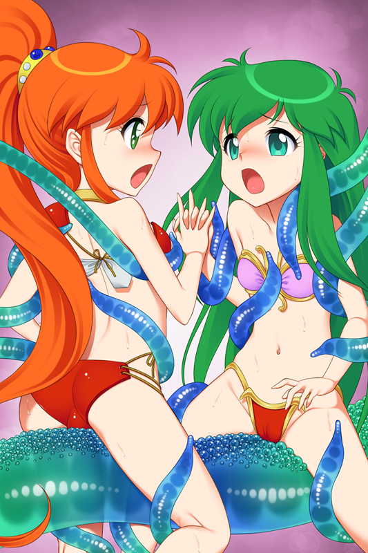 ayanokouji rem and caron (dream hunter rem and 1 more) drawn by fugetsu_taku